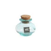 Miniature Glass Jar 6.5x6cm with Pumpkin Lid