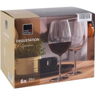 Ek Set 6 Copas Vino 59cl Degustation