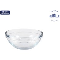 Bol Ø14cm 50cl Transp. Rojo Lys para Comedor