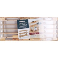 Wooden Shoe Rack 3-Tiers