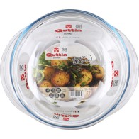 Cacerola de Vidrio Redonda con Tapa 2.2+0.8l