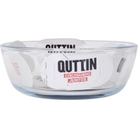 Quttin Oval Glass Bowl 20.6x13.6cm 700cc