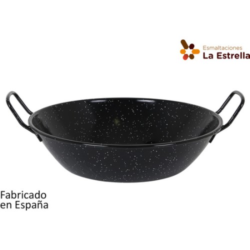 Paellera Honda Bordonada 36cm 7L
