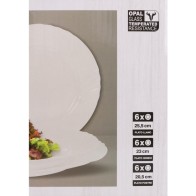 18pcs Red Opal Dinnerware Set Everett Md