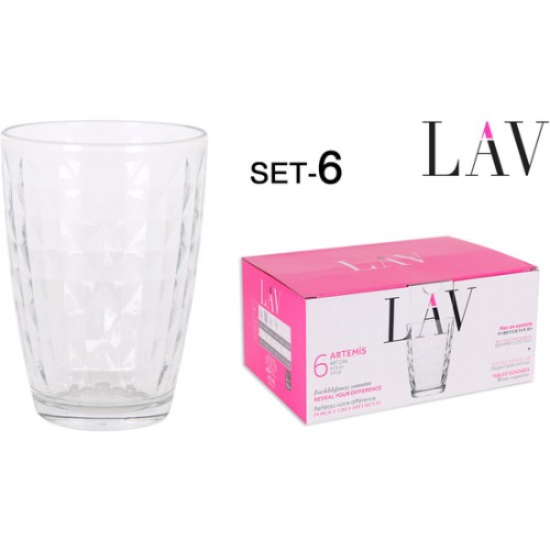 Set of 6 New Artemis 415cc Glasses