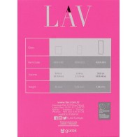 Set 6 Vasos Tubo 315cc Ada