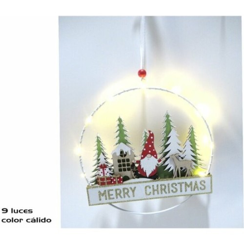 Hanging Ring 9 LEDs 20x20x1.6cm