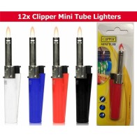Mini Tube Shiny Clipper Gas Lighter for Multipurpose Use
