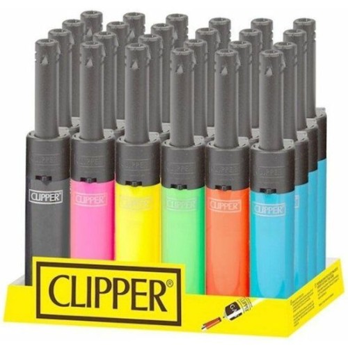 Mini Tube Shiny Clipper Gas Lighter for Multipurpose Use