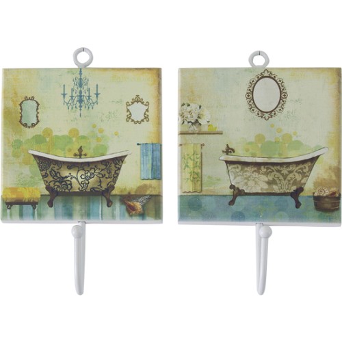 Bathroom Hanger 2 Assorted Designs