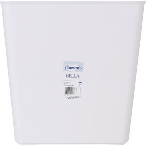 Medium High Storage Box Bella White 29x19x30 Cm