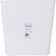 Medium High Storage Box Bella White 29x19x30 Cm