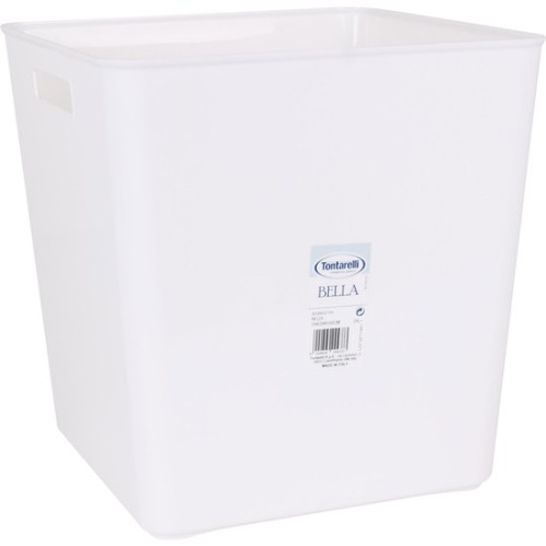 Medium High Storage Box Bella White 29x19x30 Cm