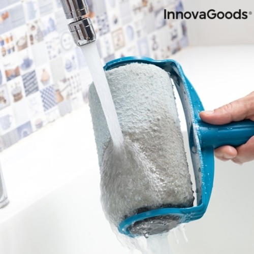Set De Rodillos De Pintura Recargables Antigoteo Roll`n`paint Innovagoods para Pintura Sin Desorden