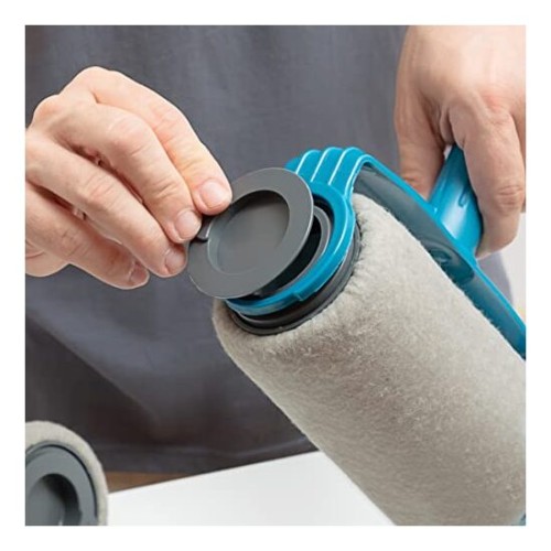Set De Rodillos De Pintura Recargables Antigoteo Roll`n`paint Innovagoods para Pintura Sin Desorden