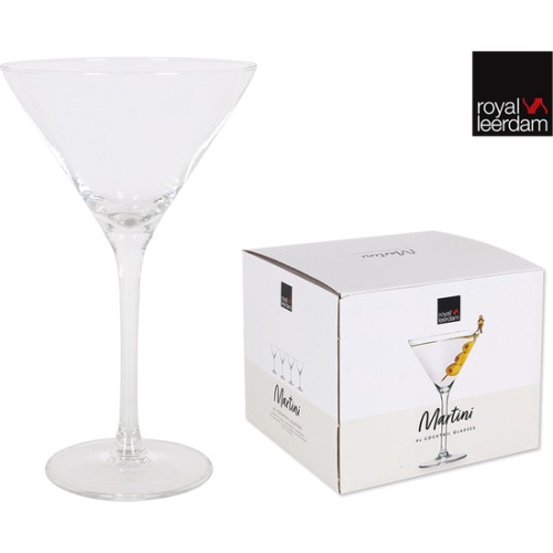 Set of 4 Martini Glasses for Cocktails