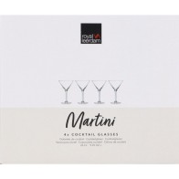 Set of 4 Martini Glasses for Cocktails