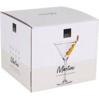 Set of 4 Martini Glasses for Cocktails