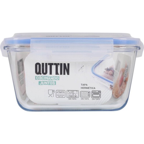 Rectangular Hermetic Food Container 26x22cm Quttin