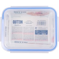 Rectangular Hermetic Food Container 26x22cm Quttin