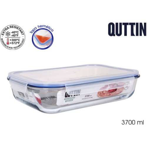 Extra-Large Lunch Box 36x24.8x8.1cm without Valve Quttin