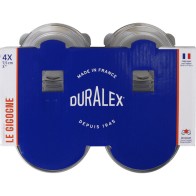Set 4 Bolas Apilables Transparentes Redondas 70cc