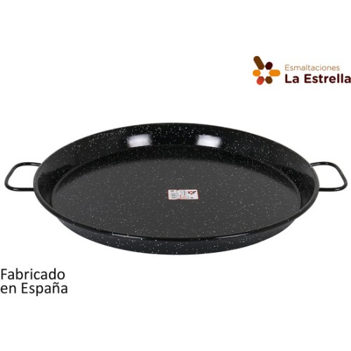 Paellera Valenciana 55cm Jaspeada