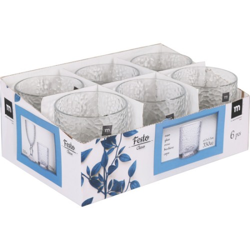 Clear Festo Glass 350cc
