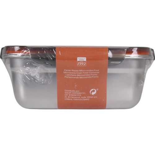 Steel Food Container 1.8l Microwave Oven Quttin