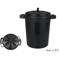 Cubo Basura Con Tapa 35L Negro
