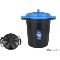Cubo Basura Con Tapa 35L Negro