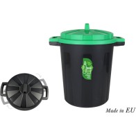 Cubo Basura Con Tapa 35L Negro