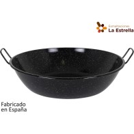 Deep Paella Pan 60cm 30l Speckled