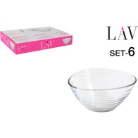 Set of 6 Bowls 12 cm 300cc Derin