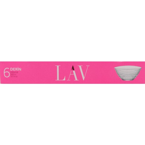 Set of 6 Bowls 12 cm 300cc Derin