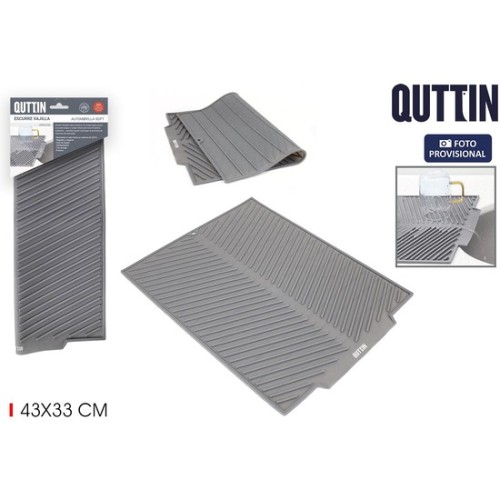 Escurreplatoscubiertos Soft 43x33 Quttin