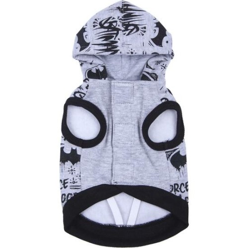 Sudadera Para Perro M Algodón Cepillado Batman Negro