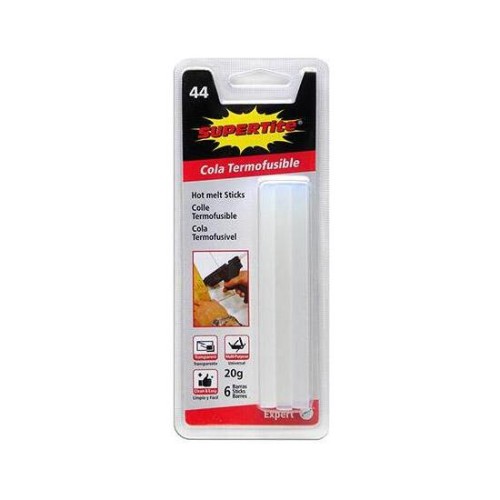 Mini Hot Melt Glue Sticks 6 Bars 10cmx7mm - Essential for Crafts