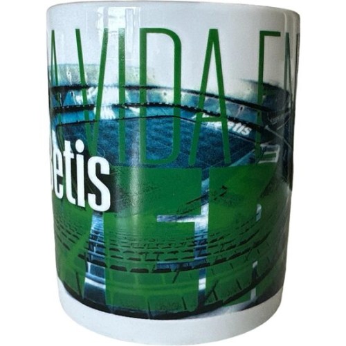 Taza Cerámica Betis Balompié La Vida En Verde