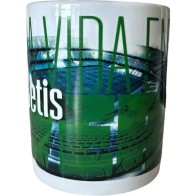 Taza Cerámica Betis Balompié La Vida En Verde