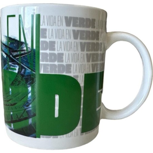 Taza Cerámica Betis Balompié La Vida En Verde