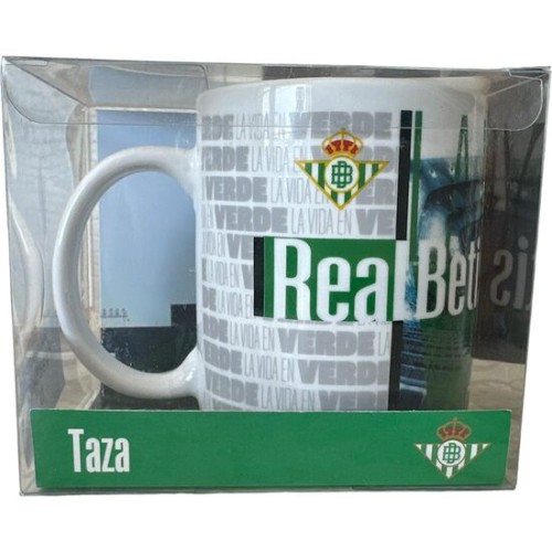 Taza Cerámica Betis Balompié La Vida En Verde