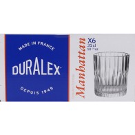 Set de 6 Vasos Transparentes 31cl Manhattan