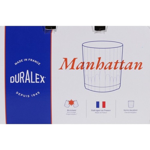 Set de 6 Vasos Transparentes 31cl Manhattan