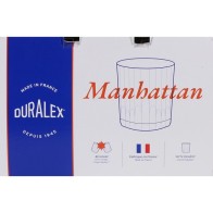 Set de 6 Vasos Transparentes 31cl Manhattan