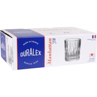 Set de 6 Vasos Transparentes 31cl Manhattan