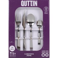 16-Piece Hotel Cutlery Set by Quttin