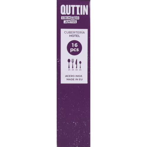 16-Piece Hotel Cutlery Set by Quttin