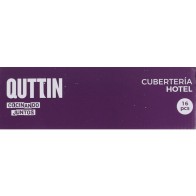 16-Piece Hotel Cutlery Set by Quttin