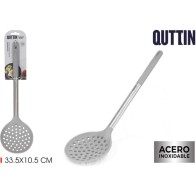 Espumadera de Silicona Mango de Acero Quttin